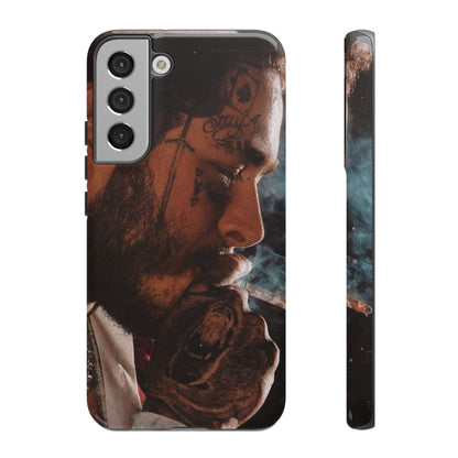 Post Malone Tough Cases for Fans - Artistic Phone Case with Smoky Vibe