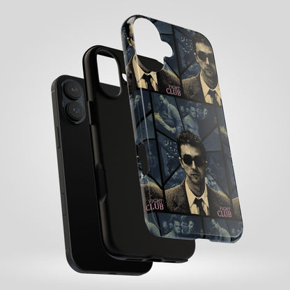 Fight Club Edward Norton Tough Phone Case - Edgy Design for Movie Fans