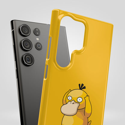 Psyduck Pokemon Snap Phone Cases, Yellow, Cartoon - iPhone, Samsung