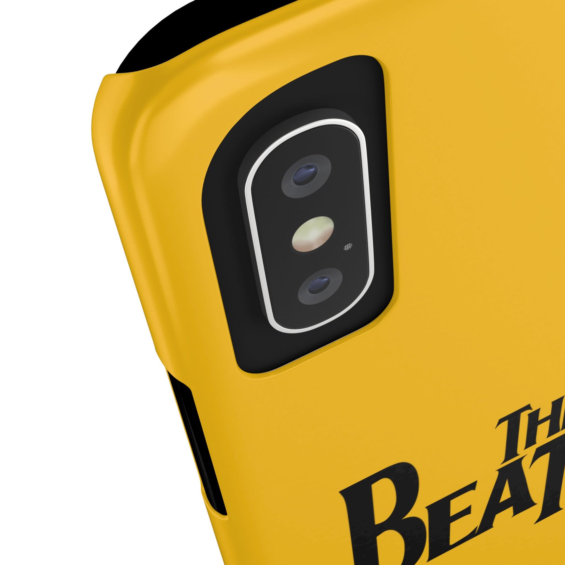 The Beatles Basic Yellow Slim Phone Case - iPhone - Roe Creation