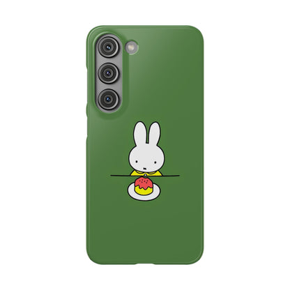 Miffy Phone Case, Snap Case, Green Miffy - iPhone, Samsung