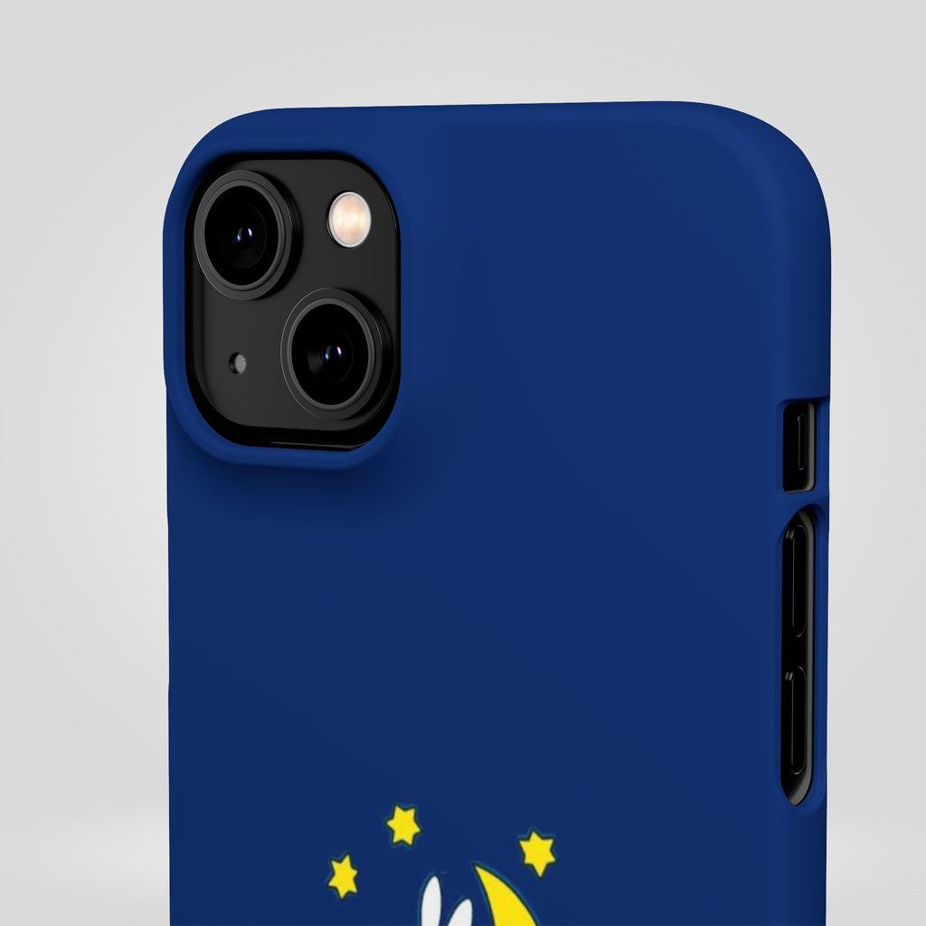 Miffy Phone Case, Moon Snap Case for Phone - Nighttime Design, iPhone, Samsung - Roe Creation