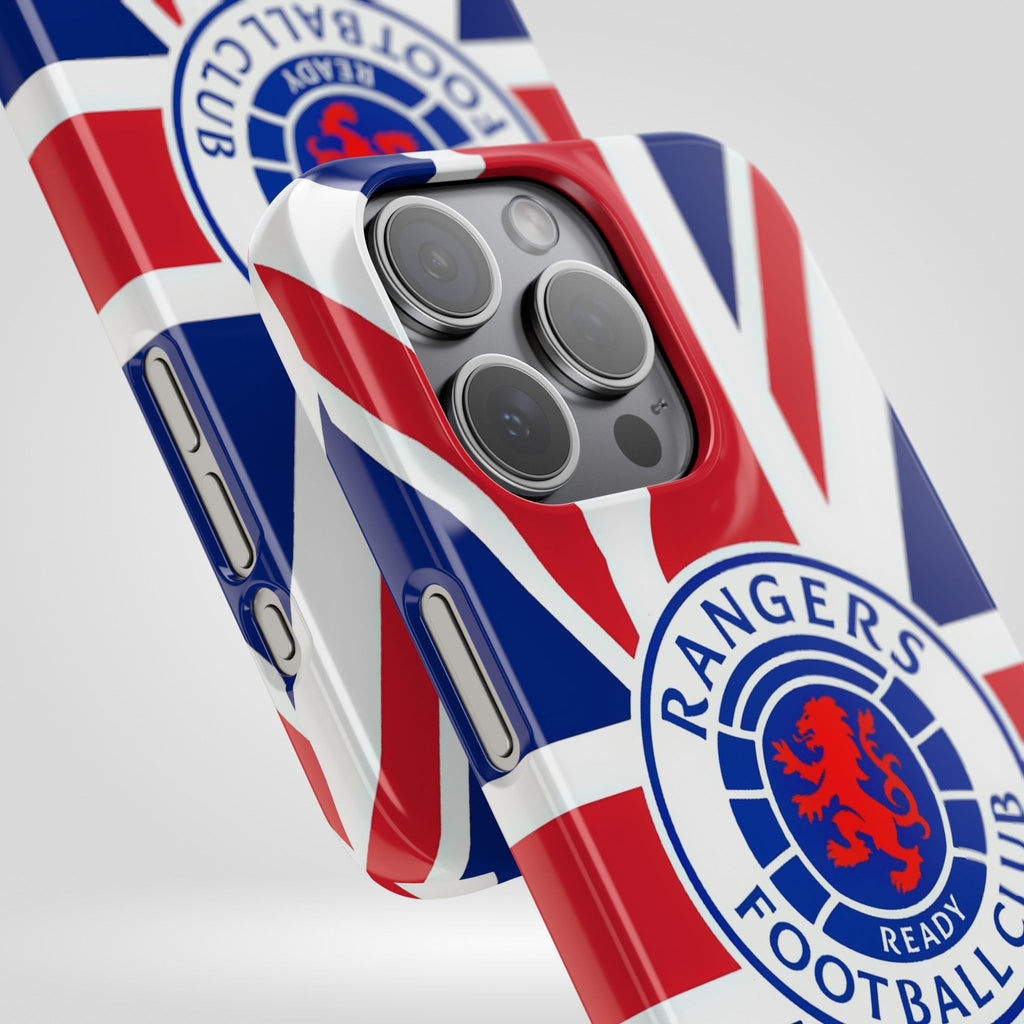 Rangers Football Club Snap Case - UK Flag Design - Roe Creation