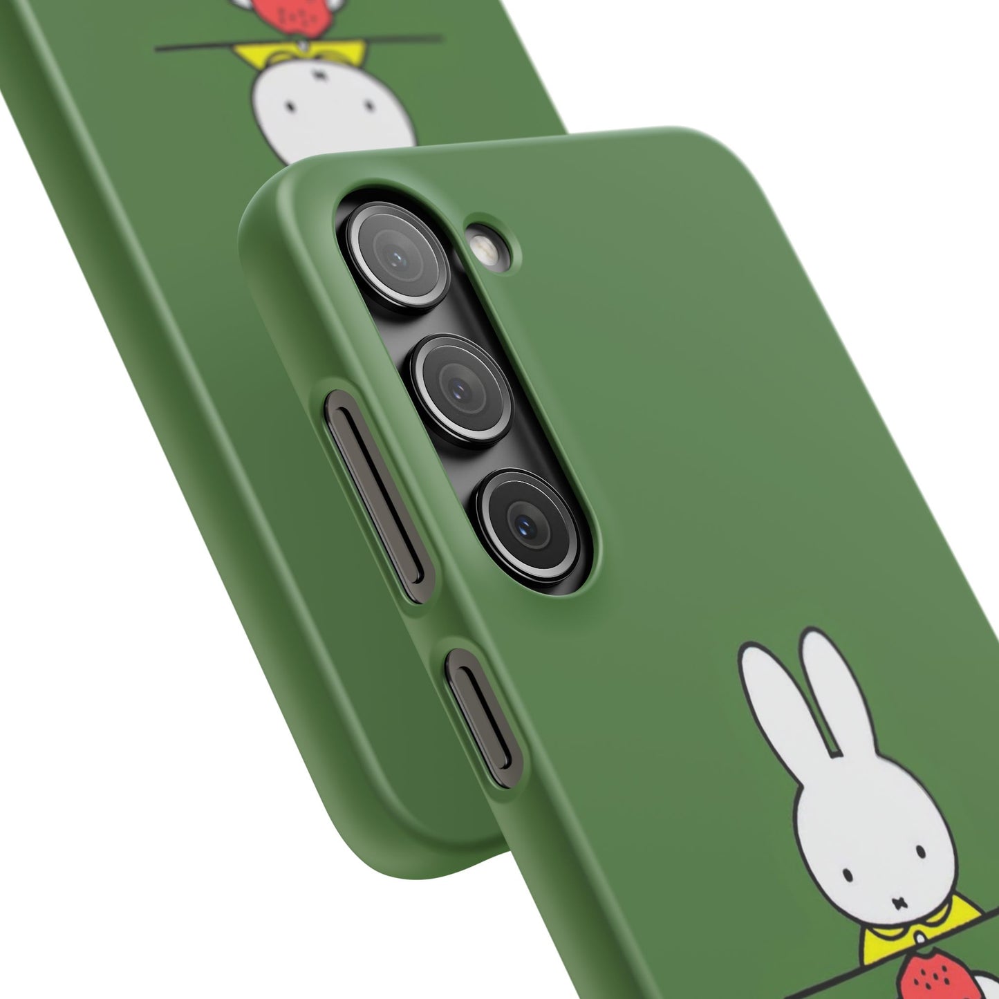 Miffy Phone Case, Snap Case, Green Miffy - iPhone, Samsung