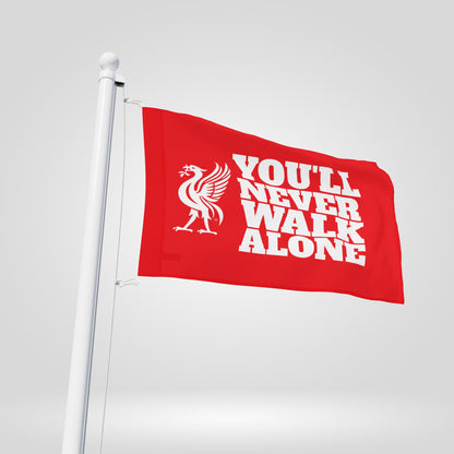 You’ll Never Walk Alone Flag - Liverpool Spirit Banner