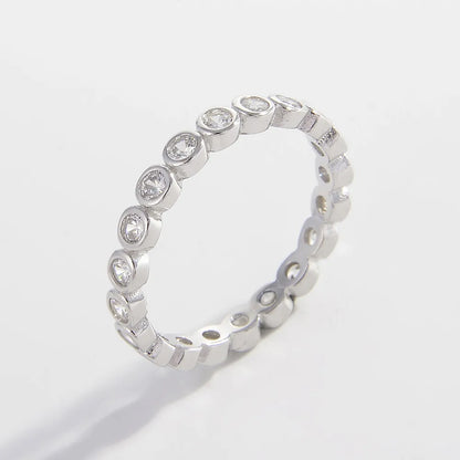 925 Sterling Silver Zircon Ring - Roe Creation