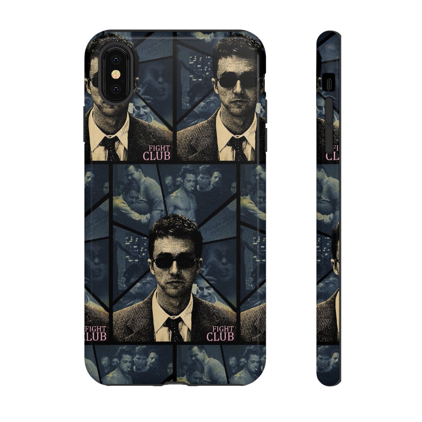 Fight Club Edward Norton Tough Phone Case - Edgy Design for Movie Fans