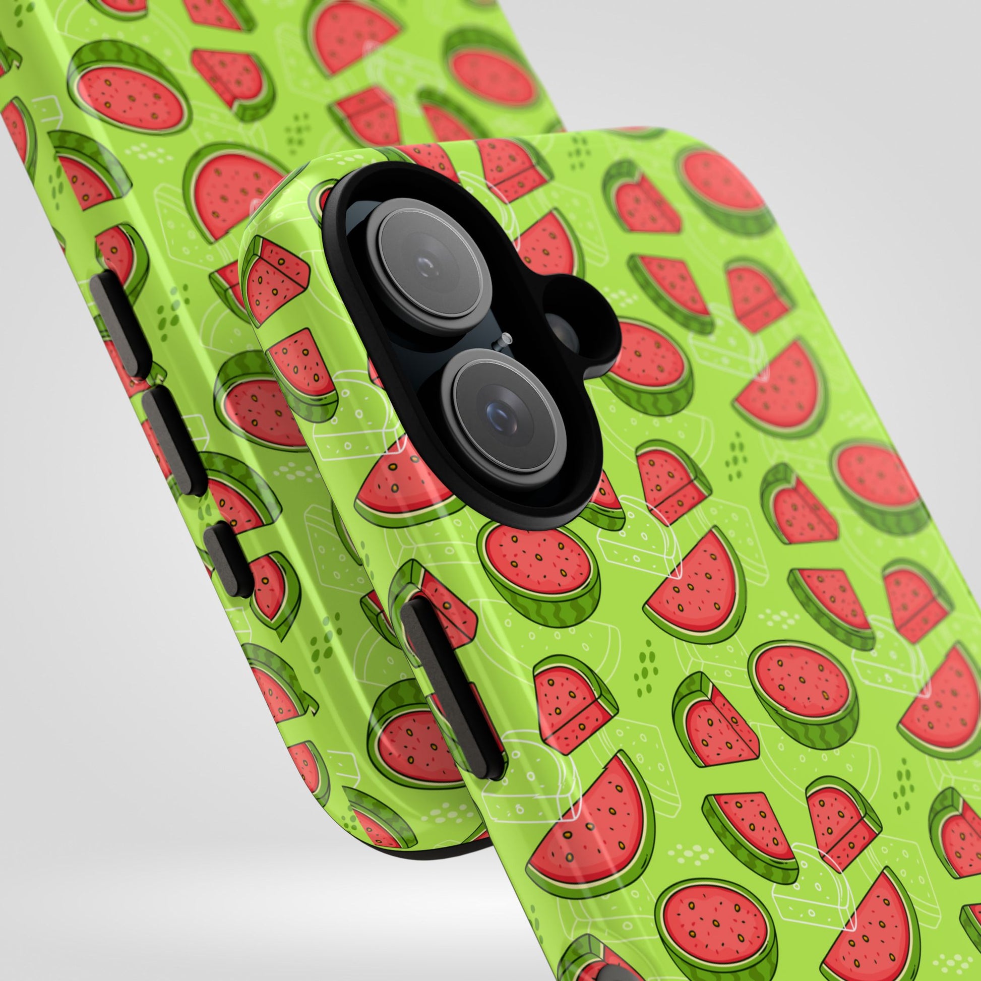 Watermelon Tough iPhone Case – Vibrant Fruit Phone Cover for Summer Vibes - Roe Creation