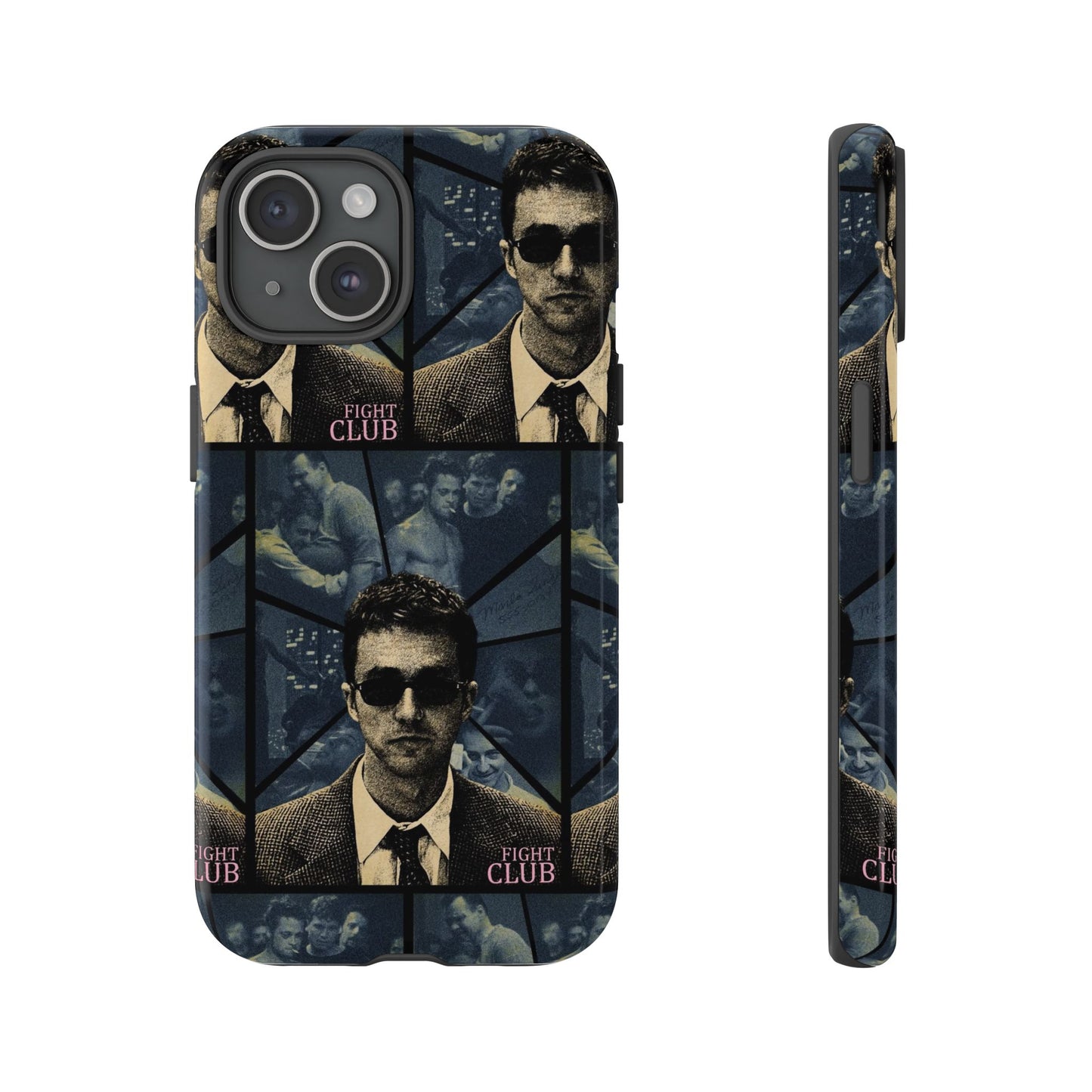 Fight Club Edward Norton Tough Phone Case - Edgy Design for Movie Fans