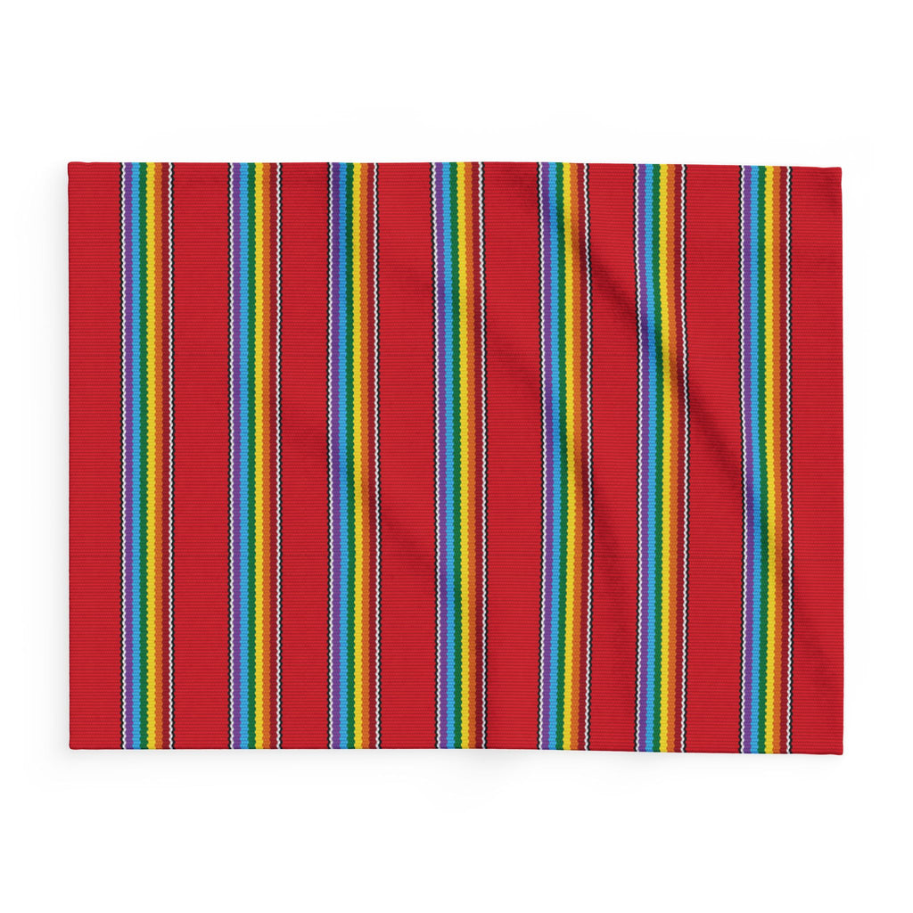 Pride Red Fleece Blanket - Cozy Warmth for Every Occasion - Roe Creation