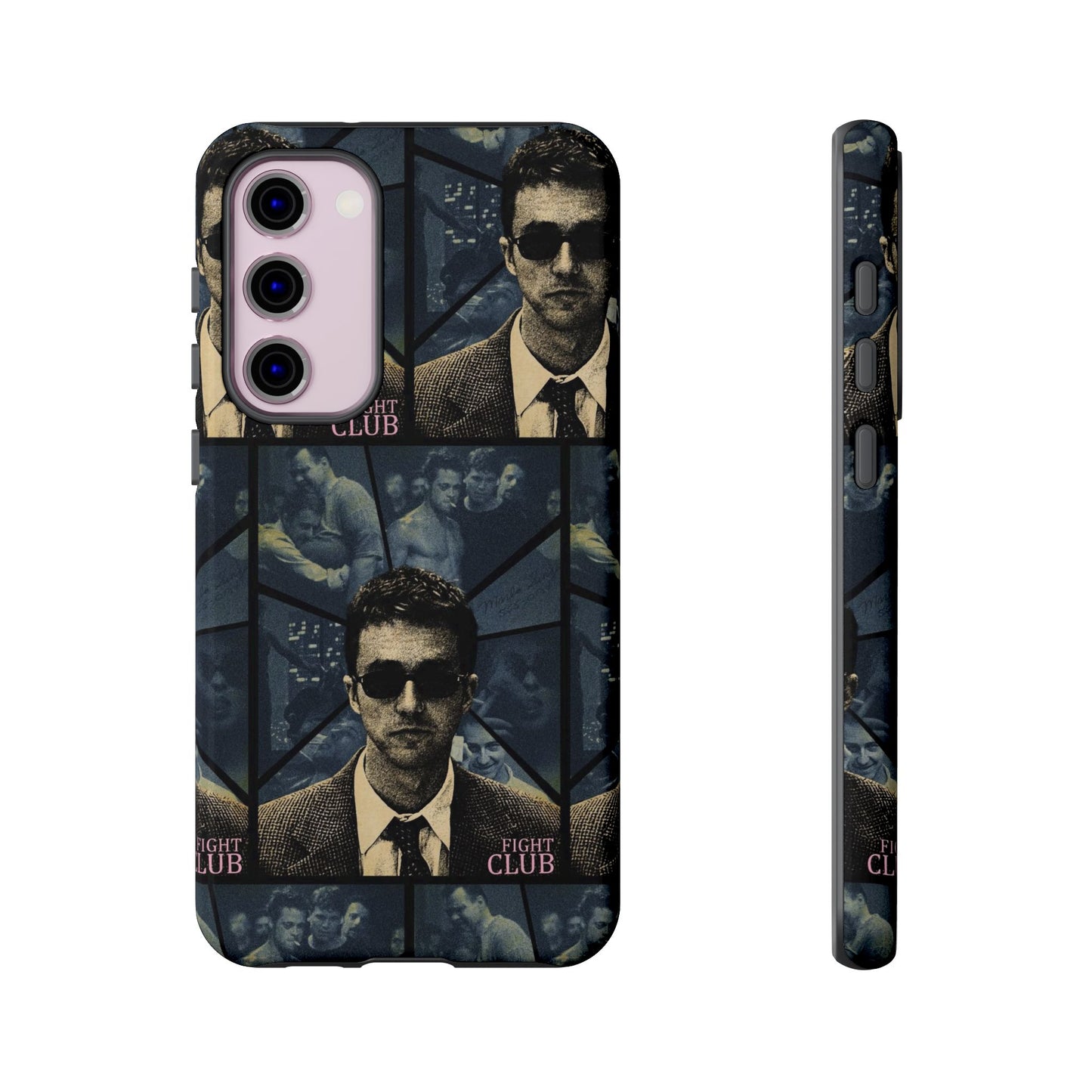 Fight Club Edward Norton Tough Phone Case - Edgy Design for Movie Fans