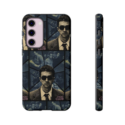 Fight Club Edward Norton Tough Phone Case - Edgy Design for Movie Fans