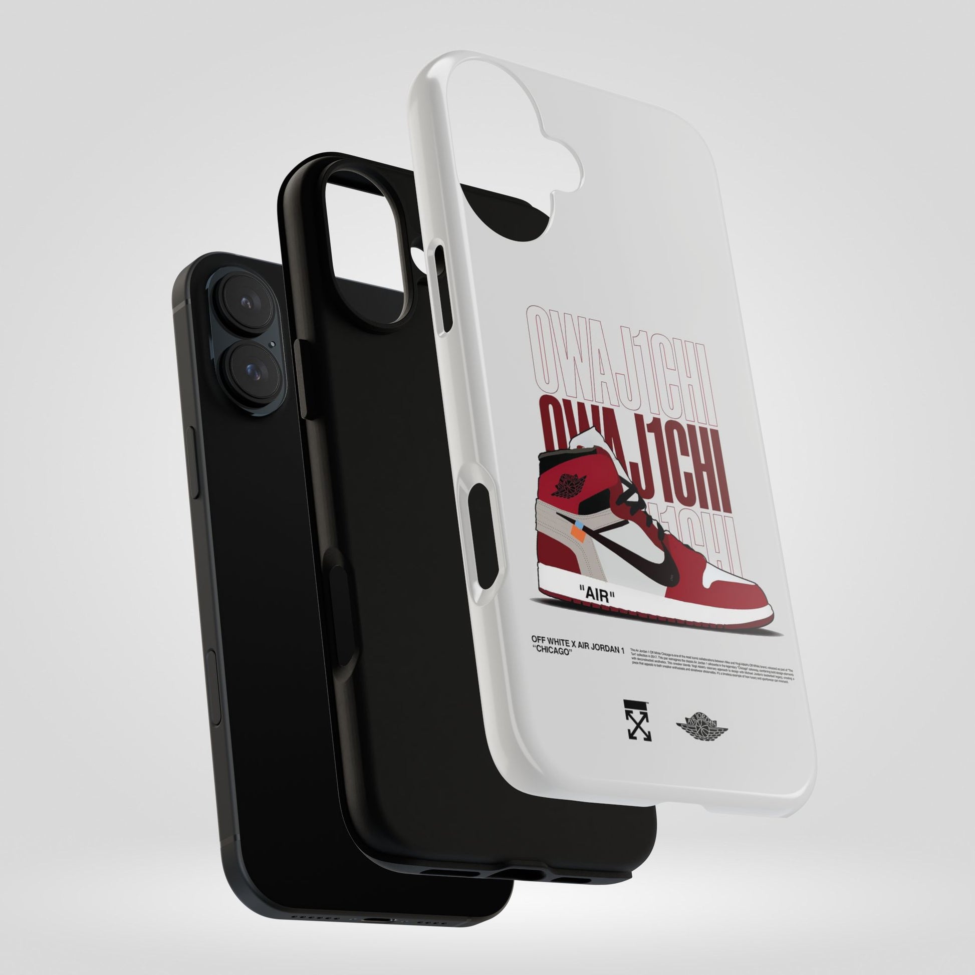 Stylish Tough iPhone Case with Air Jordan Design - Perfect for Sneakerheads - Roe Creation