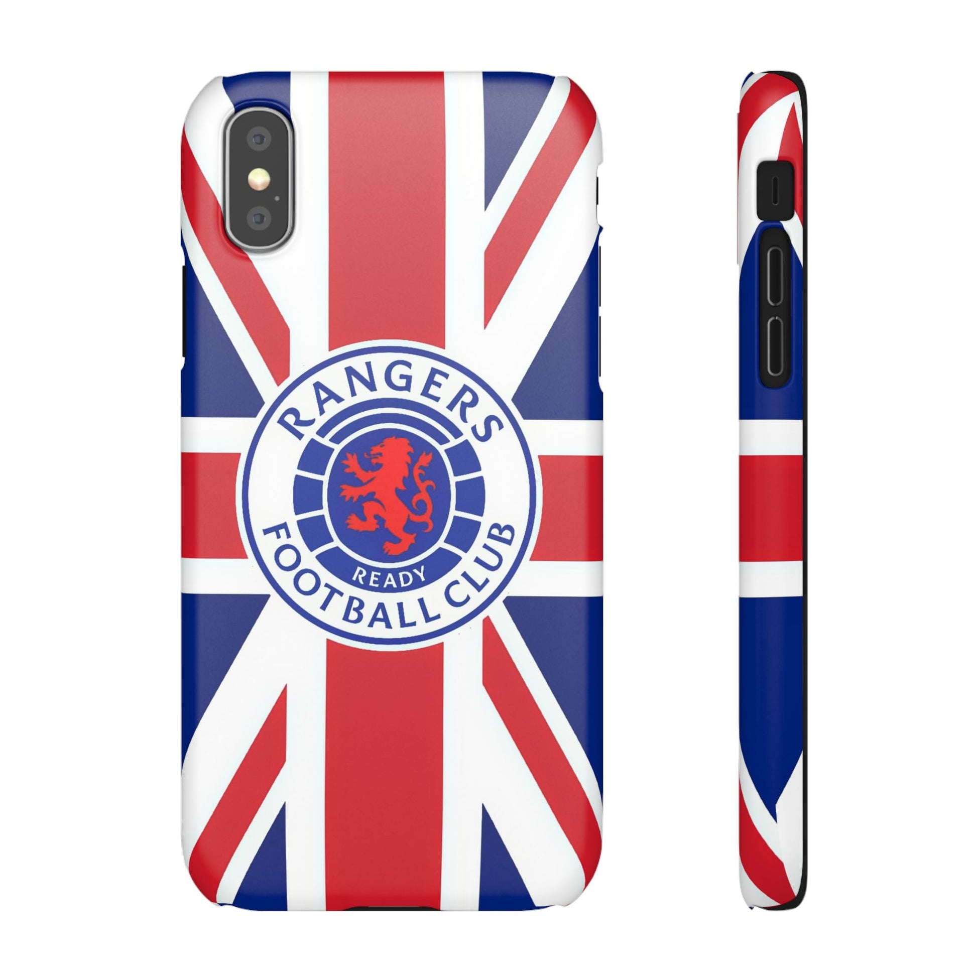 Rangers Football Club Snap Case - UK Flag Design - Roe Creation
