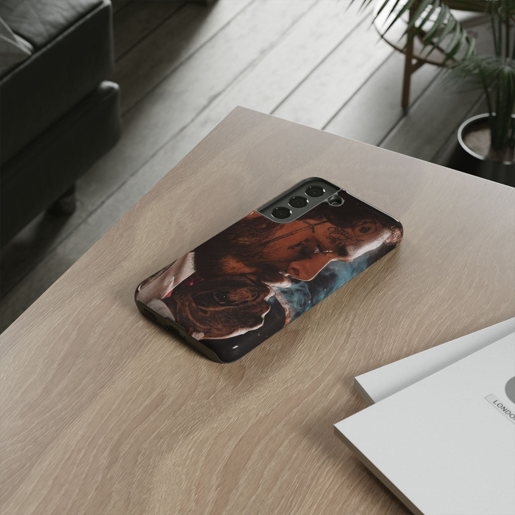 Post Malone Tough Cases for Fans - Artistic Phone Case with Smoky Vibe - Roe Creation