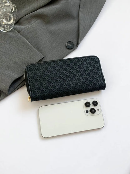 PU Leather Solid Color Wallet - Roe Creation