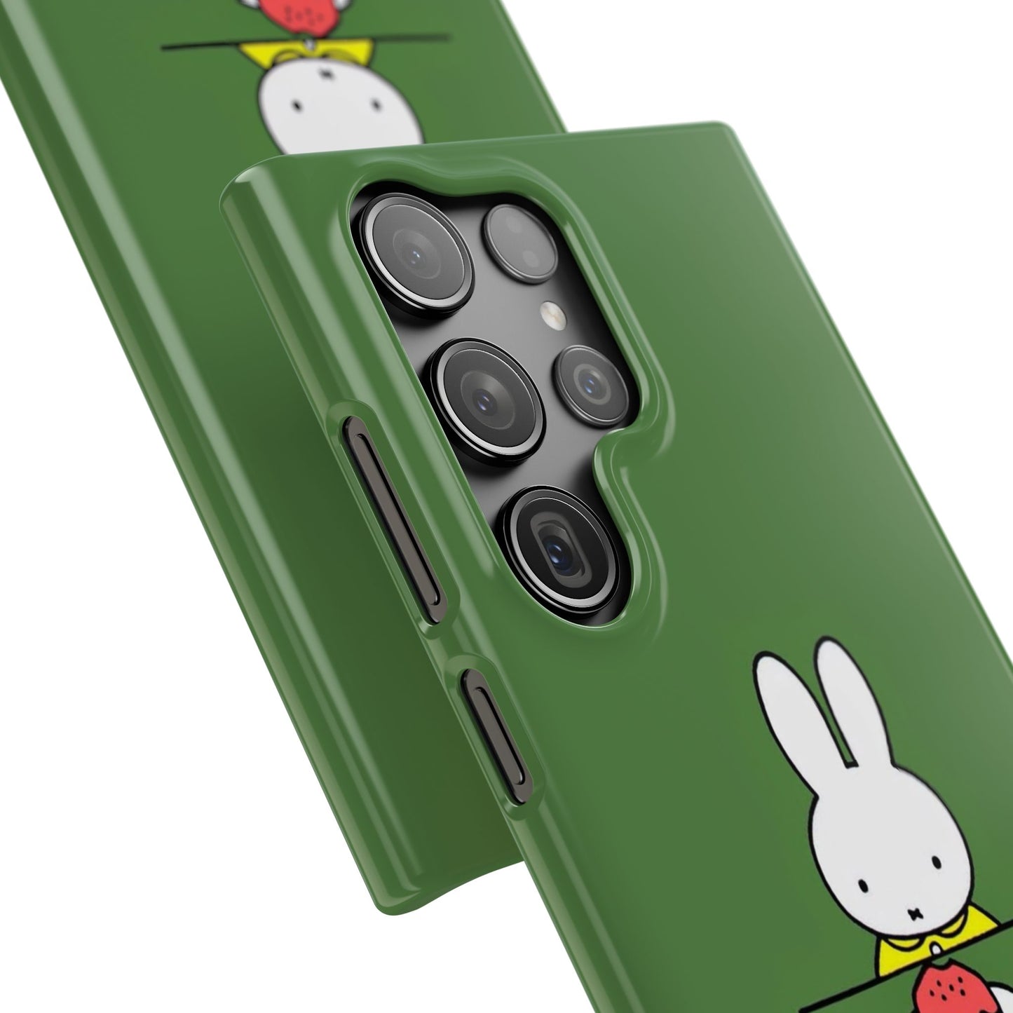 Miffy Phone Case, Snap Case, Green Miffy - iPhone, Samsung