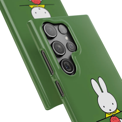 Miffy Phone Case, Snap Case, Green Miffy - iPhone, Samsung