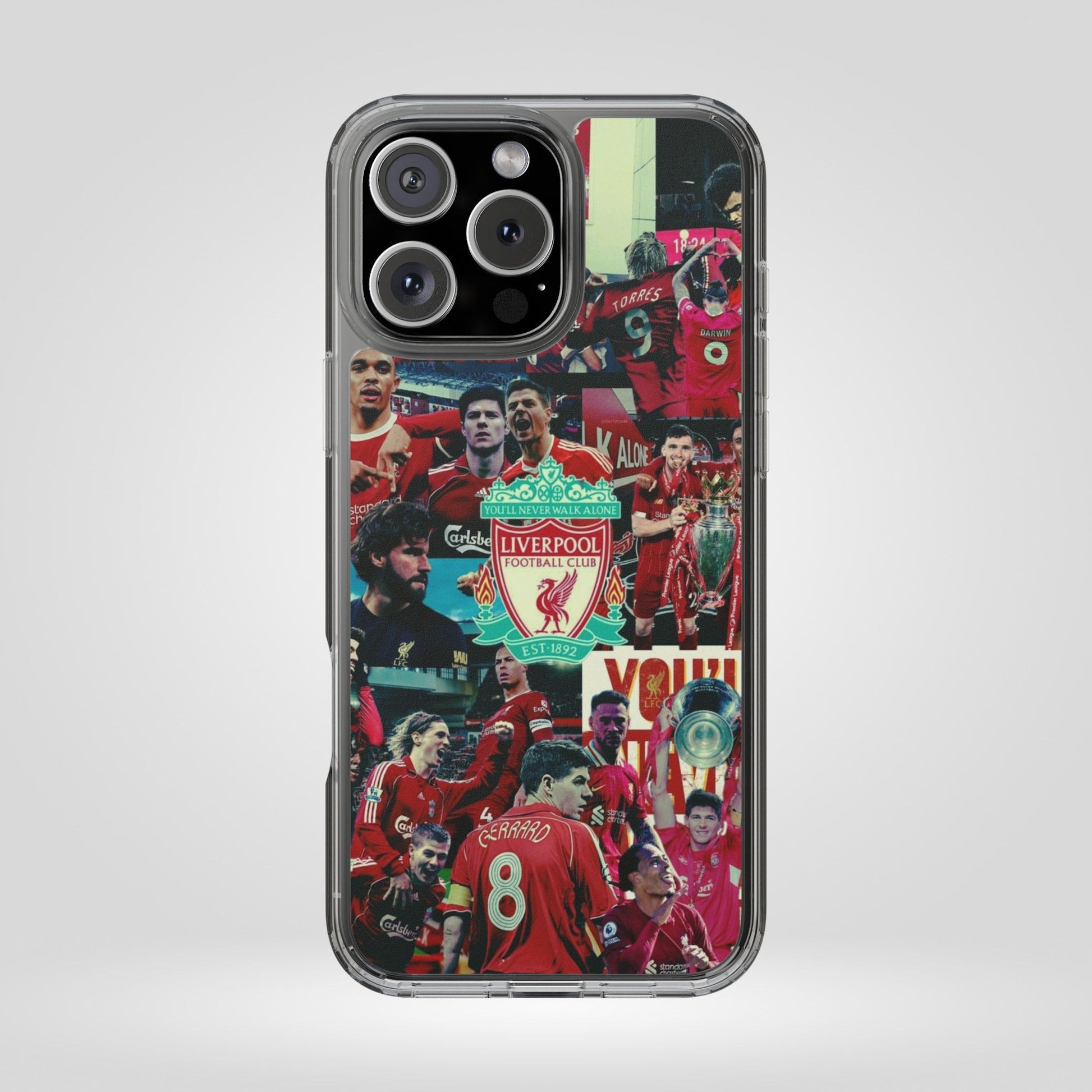 Liverpool Clear Phone Case - iPhone, Samsung, Perfect for Liverpool Fans - Roe Creation