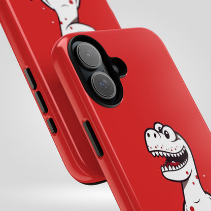 Funny Dinosaur Phone Case - Tough Cases for Kids & Dino Lovers