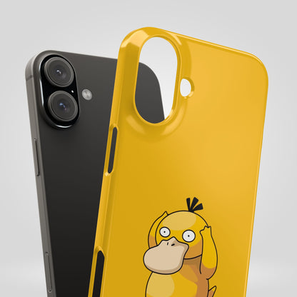 Psyduck Pokemon Snap Phone Cases, Yellow, Cartoon - iPhone, Samsung