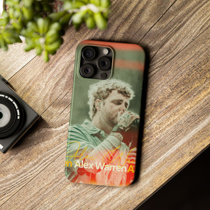 Alex Warren Slim Phone Cases for Lovers, Unique Smartphone Covers, Perfect for Gifting, Concert Enthusiasts