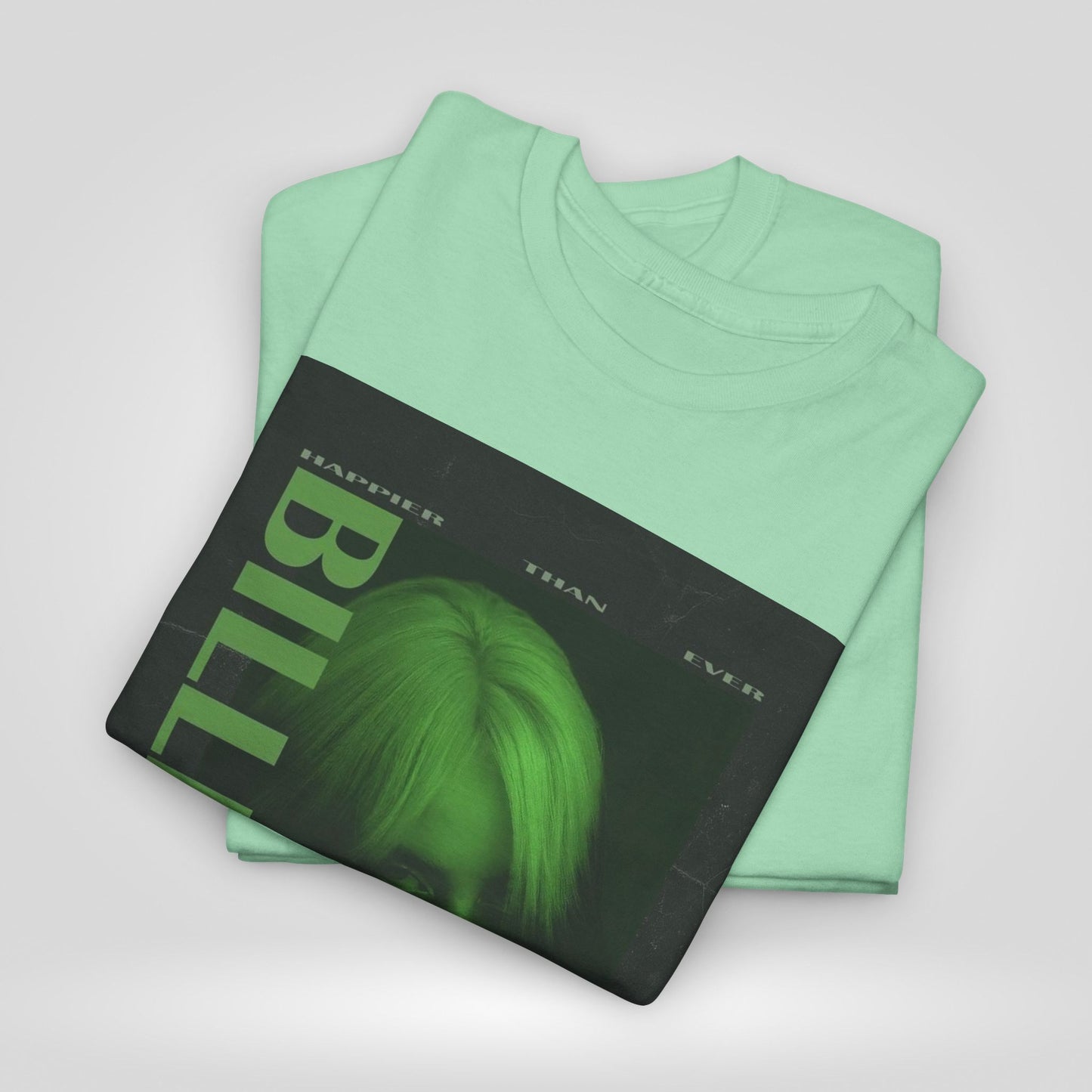 Billie Eillish Musician Unisex Heavy Cotton Tee for Lovers - Roe Creation