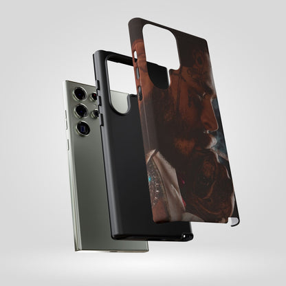 Post Malone Tough Cases for Fans - Artistic Phone Case with Smoky Vibe