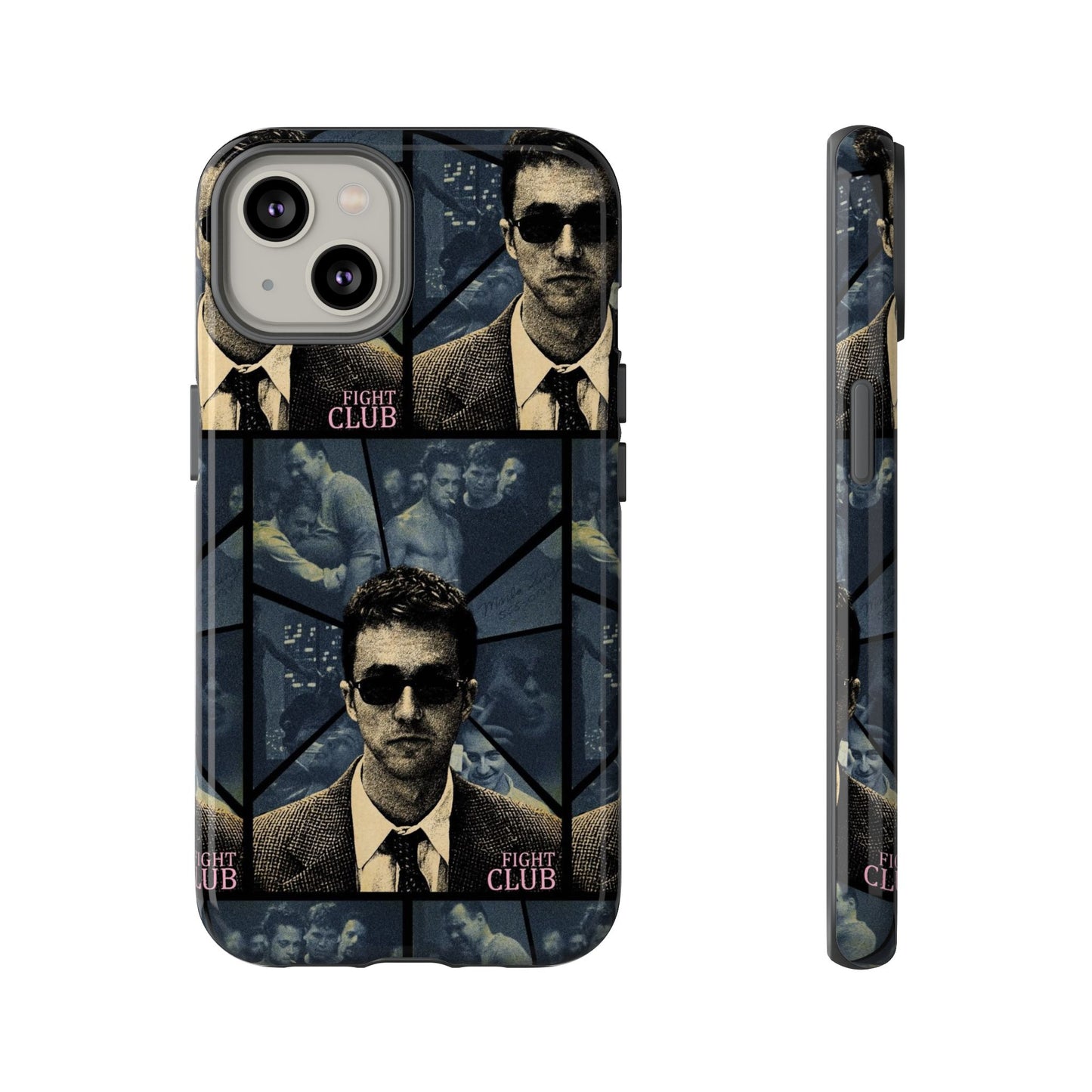 Fight Club Edward Norton Tough Phone Case - Edgy Design for Movie Fans