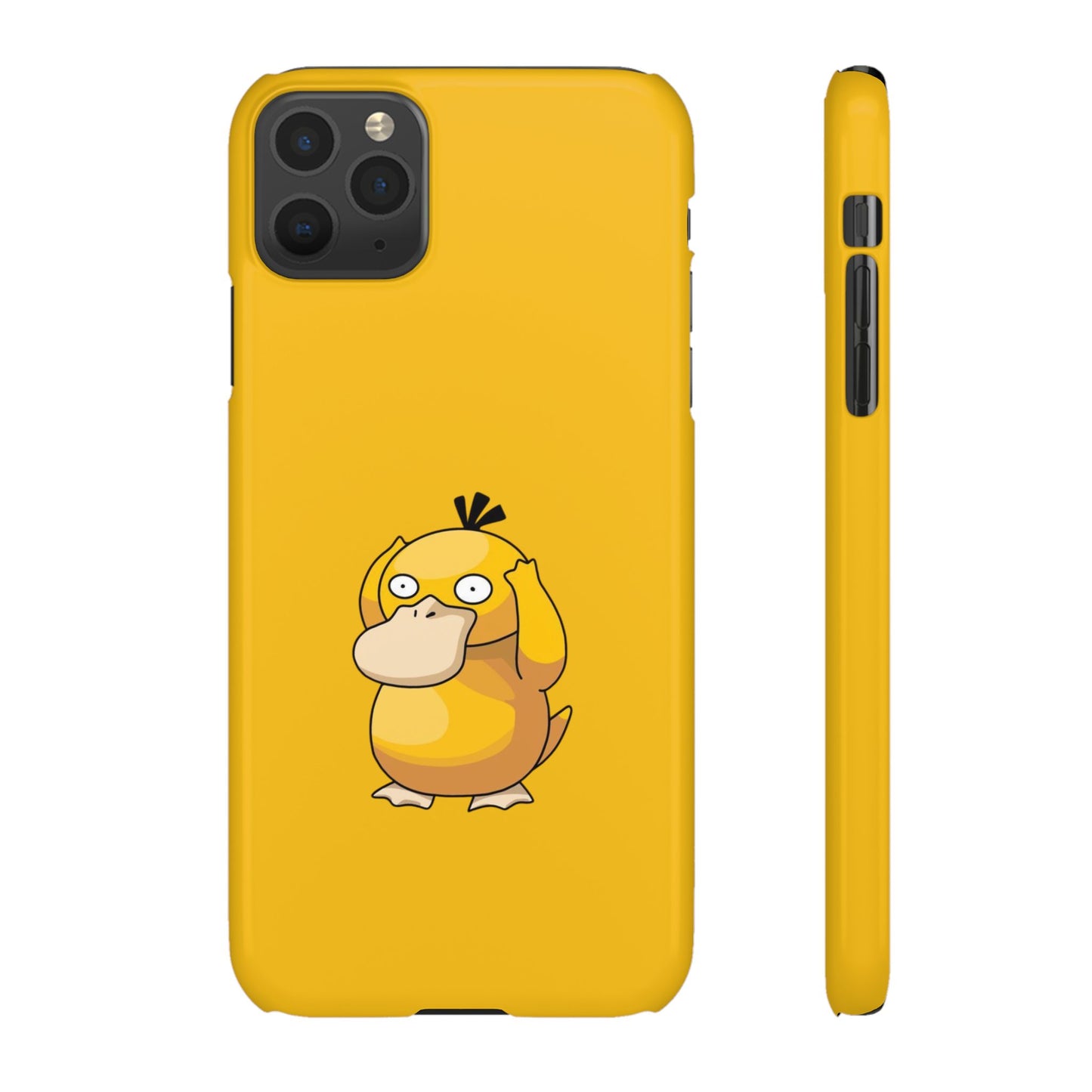 Psyduck Pokemon Snap Phone Cases, Yellow, Cartoon - iPhone, Samsung