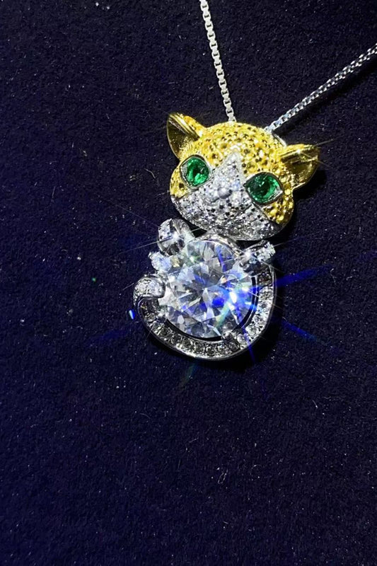 2 Carat Moissanite 925 Sterling Silver Necklace - Roe Creation