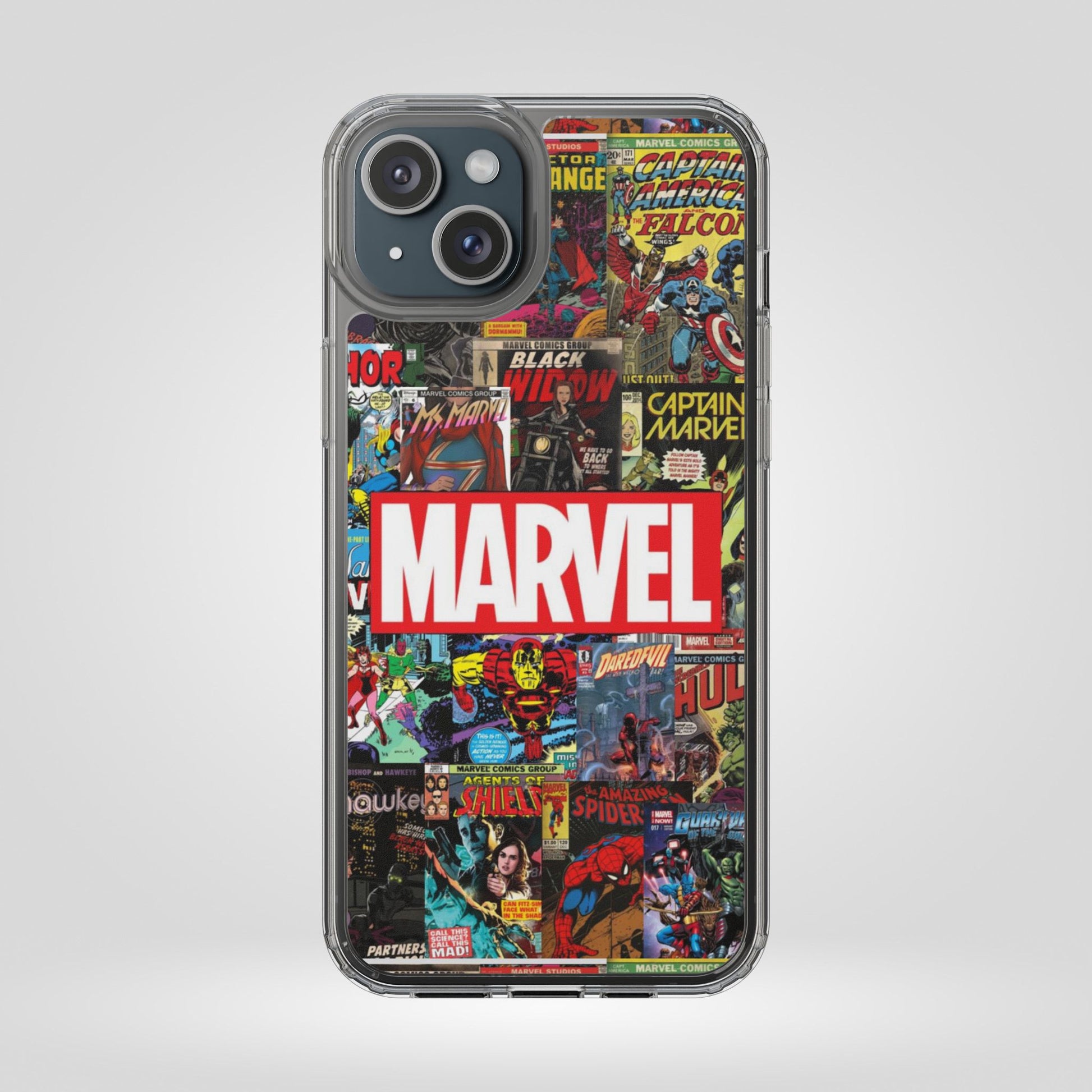 Marvel Comics Clear Phone Case - Stylish Protection for Superhero Fans - Roe Creation