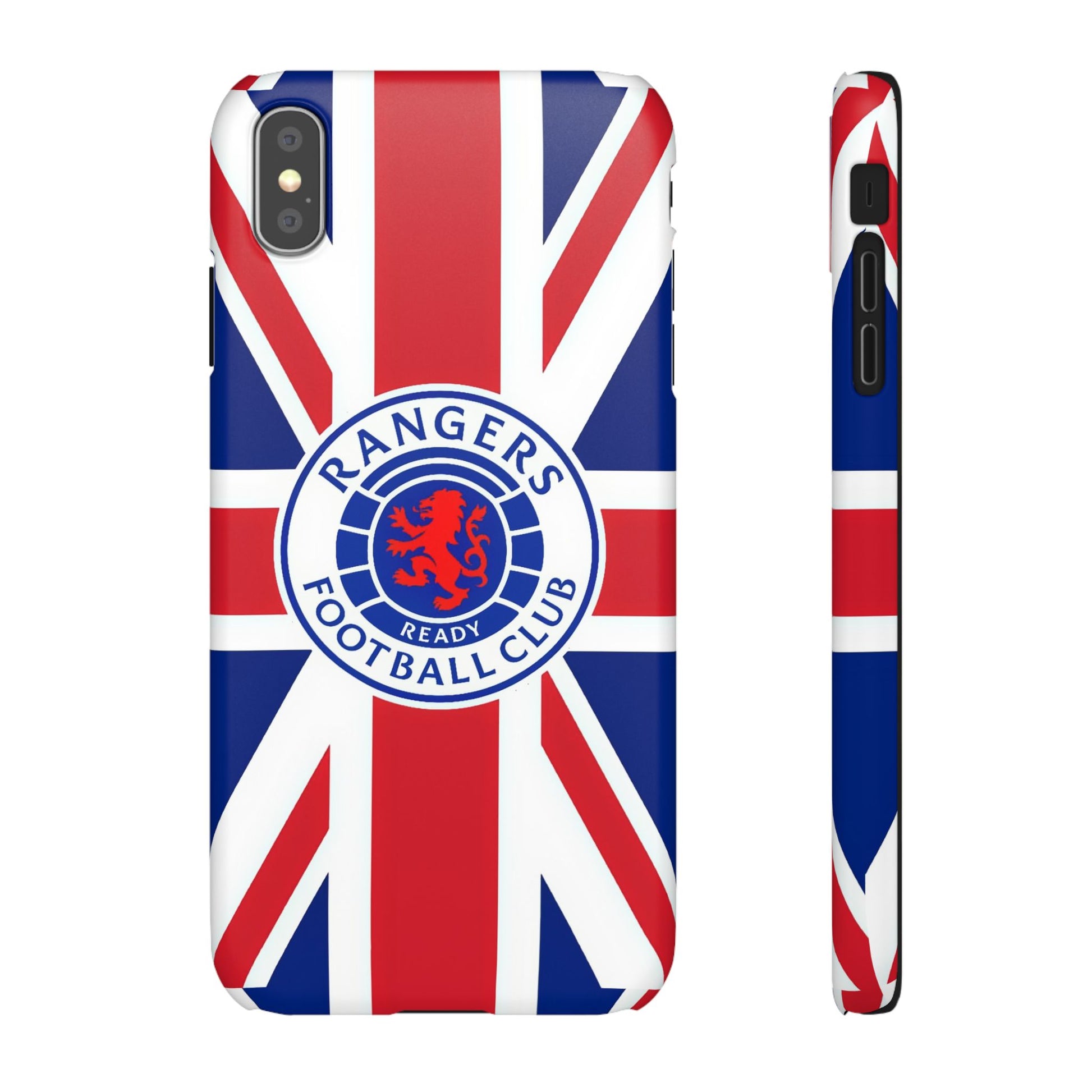 Rangers Football Club Snap Case - UK Flag Design - Roe Creation