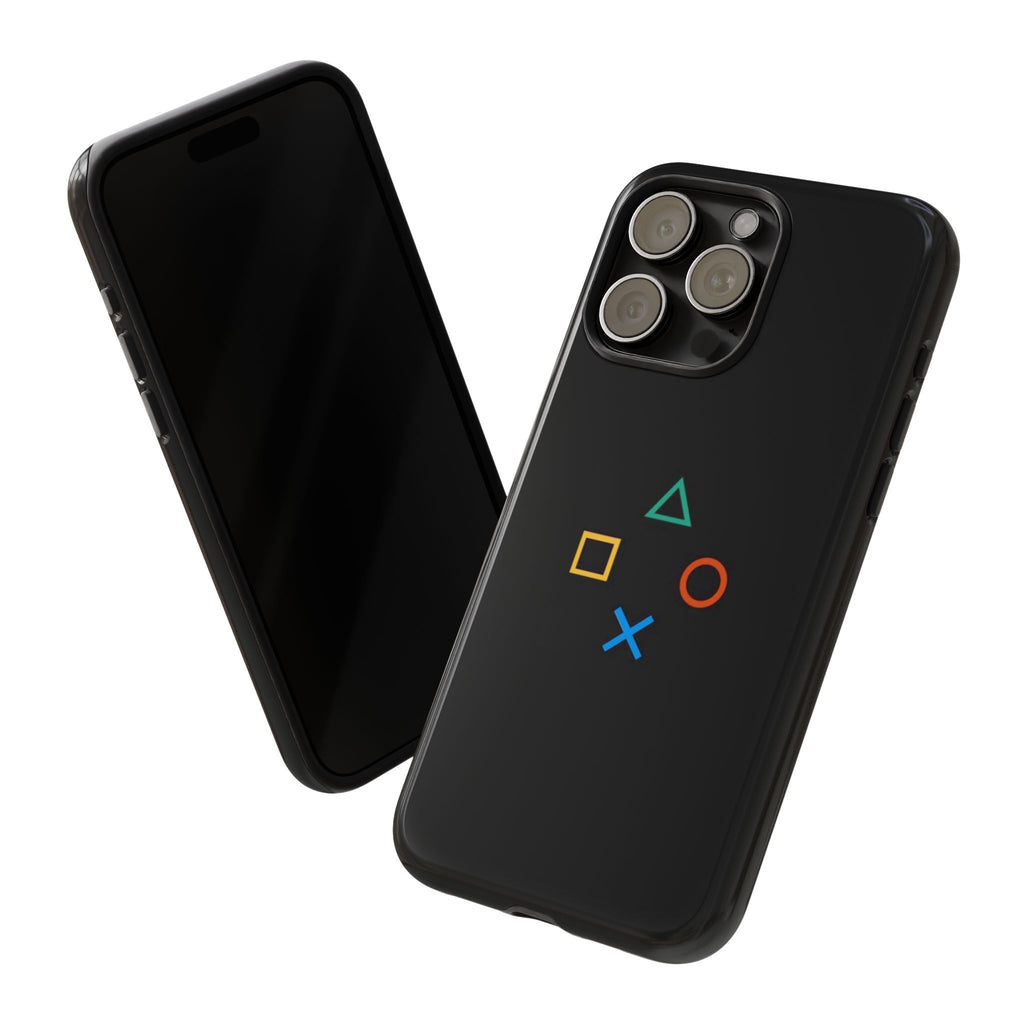 PlayStation Symbol Minimal Tough Case for iPhone - Gamer Accessories - Roe Creation