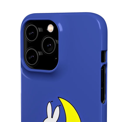 Miffy Phone Case, Moon Snap Case for Phones - iPhone, Samsung