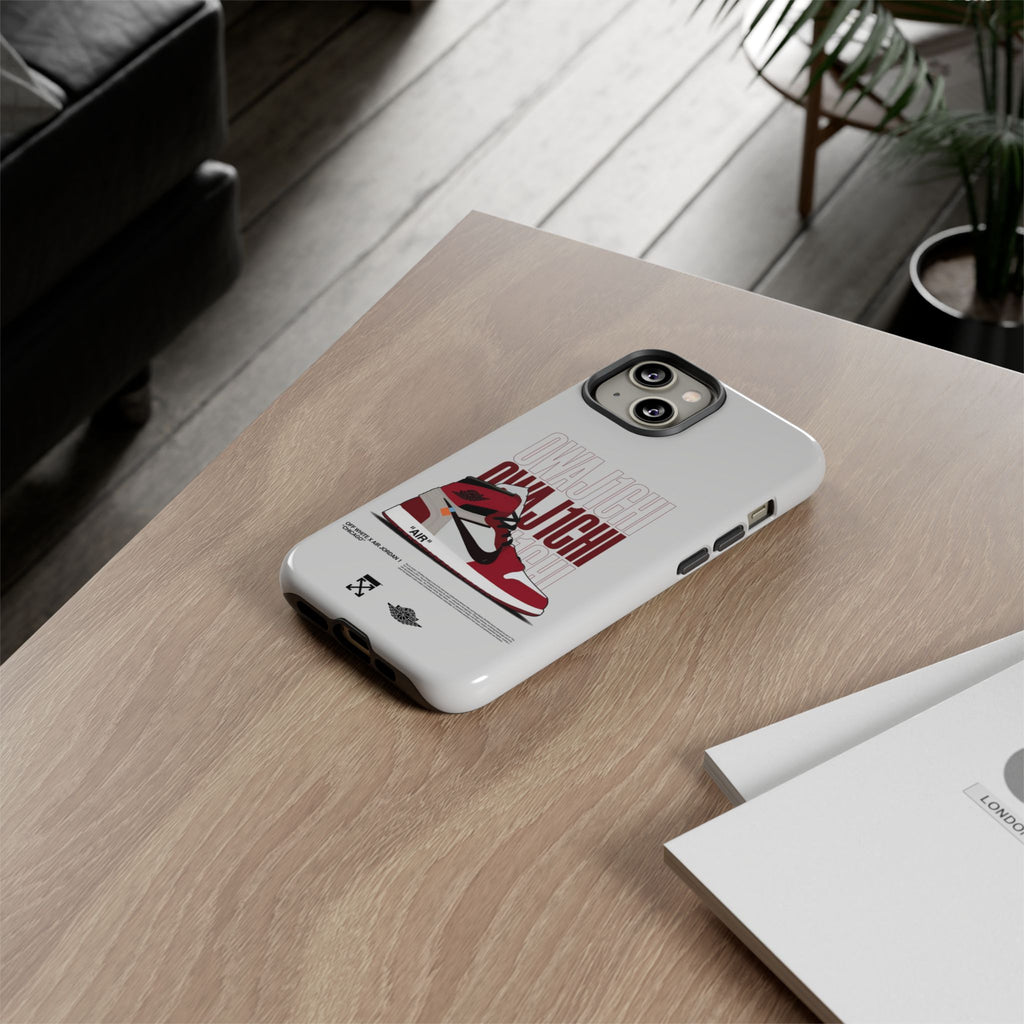 Stylish Tough iPhone Case with Air Jordan Design - Perfect for Sneakerheads - Roe Creation