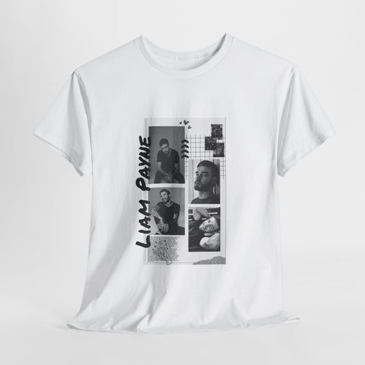 Liam Payne Unisex Heavy Cotton Tee - Casual Music Fan T-Shirt