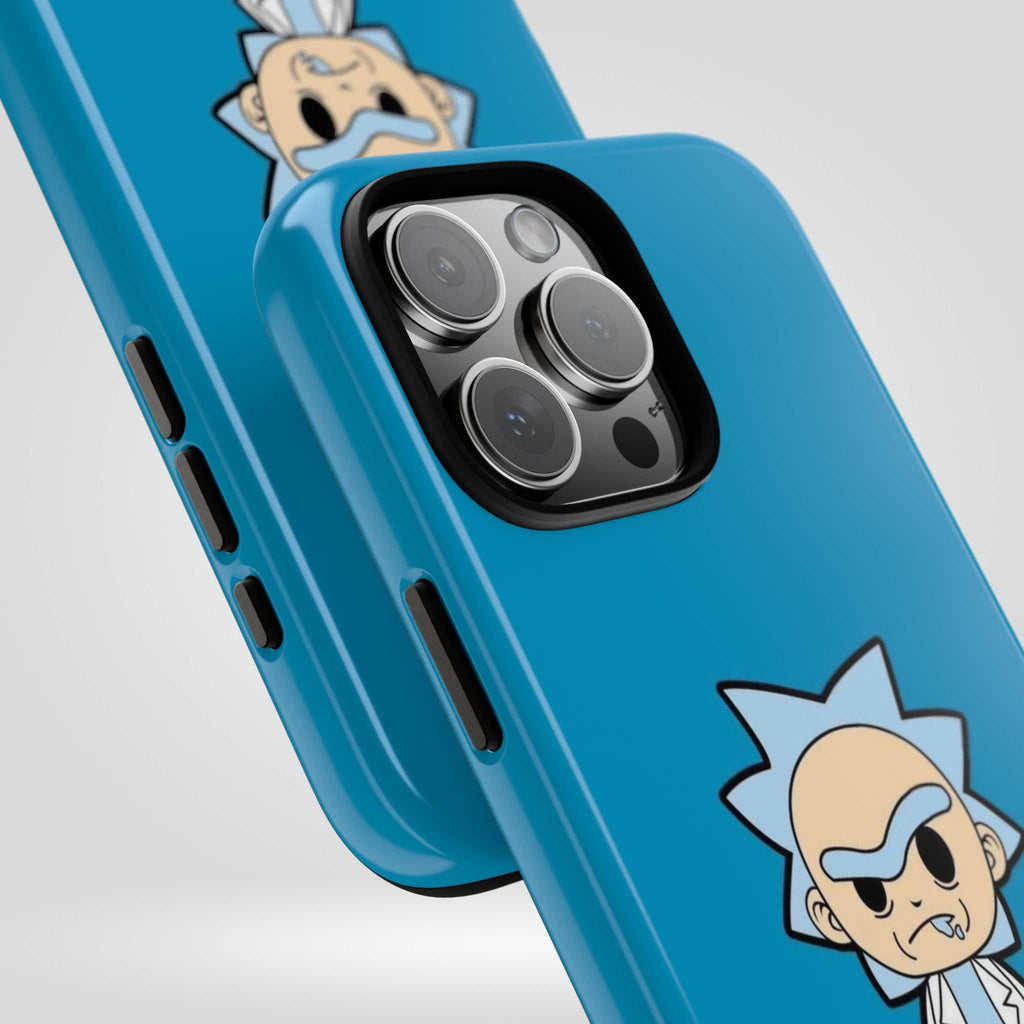 Rick and Morty Tough Phone Case - Fun Cartoon Design for Fans - Roe Creation