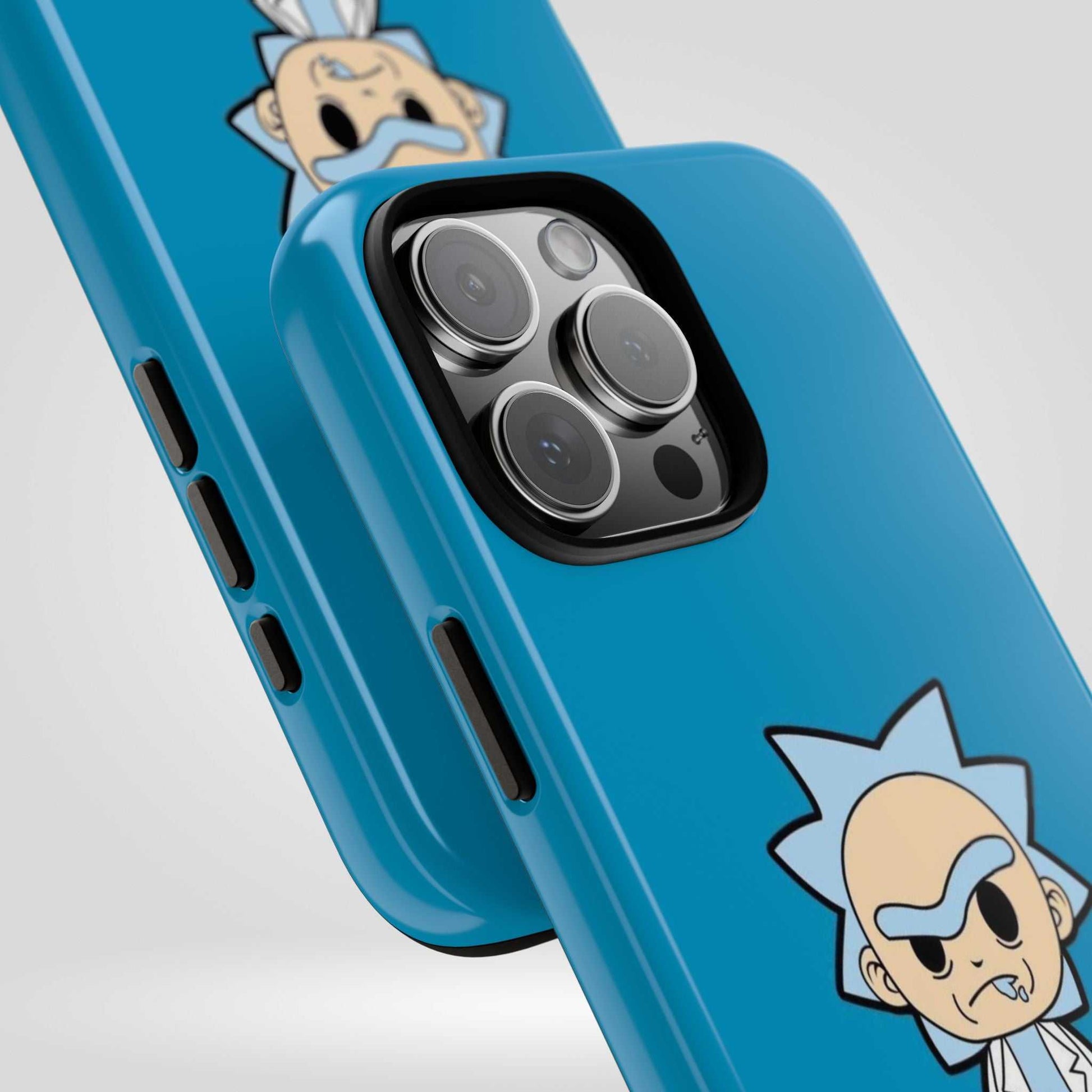 Rick and Morty Tough Phone Case - Fun Cartoon Design for Fans - Roe Creation