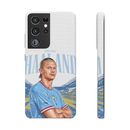 Erling Haaland Snap Case | Personalized Phone Case for Manchester City Fans