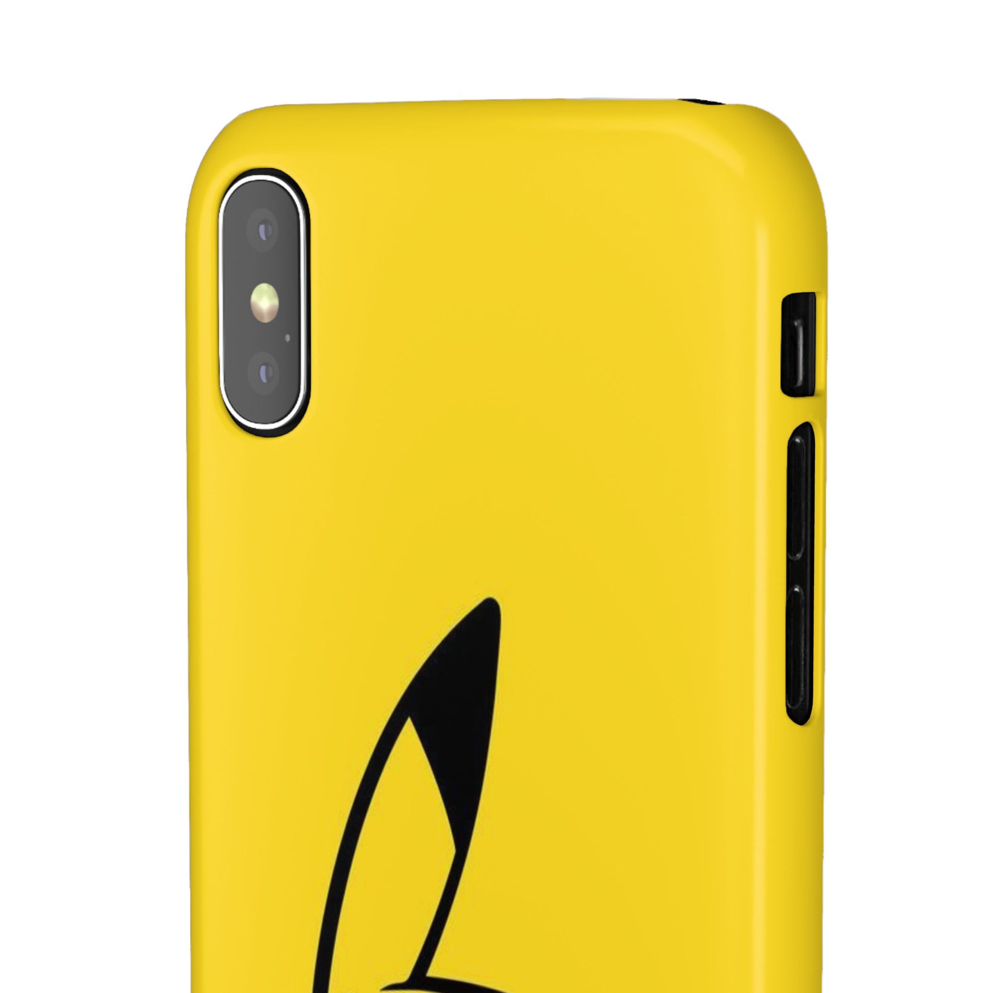 Pikachu Phone Case, Pokemon Phone Case, Snap Cases, Cartoon, Yellow, iPhone, Samsung - Roe Creation