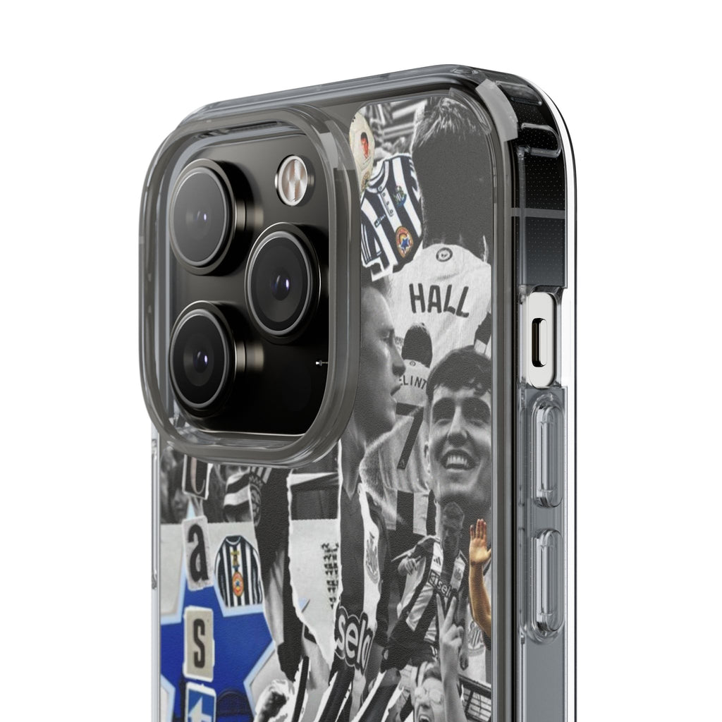Newcastle United Clear iPhone Case - Fan Merchandise for Sports Enthusiasts - Roe Creation