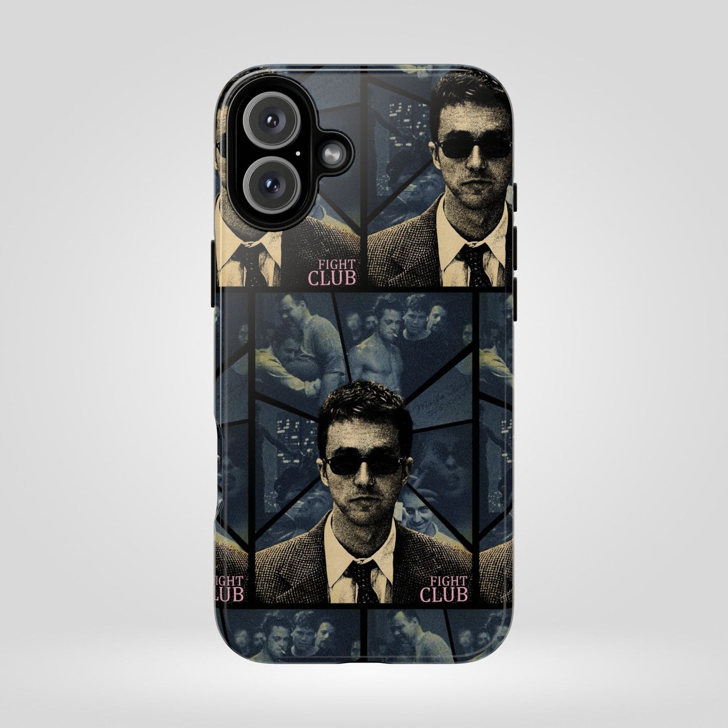 Fight Club Edward Norton Tough Phone Case - Edgy Design for Movie Fans