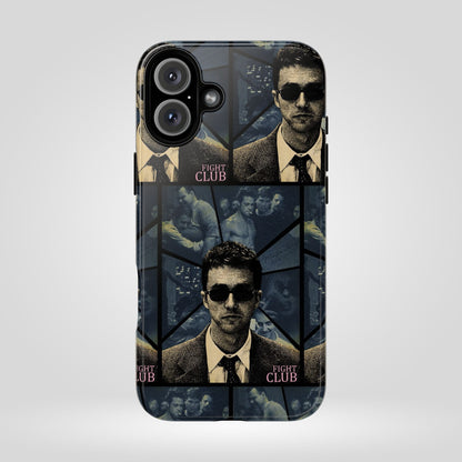 Fight Club Edward Norton Tough Phone Case - Edgy Design for Movie Fans