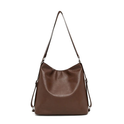 Leather Adjustable Strap Shoulder Bag - Roe Creation
