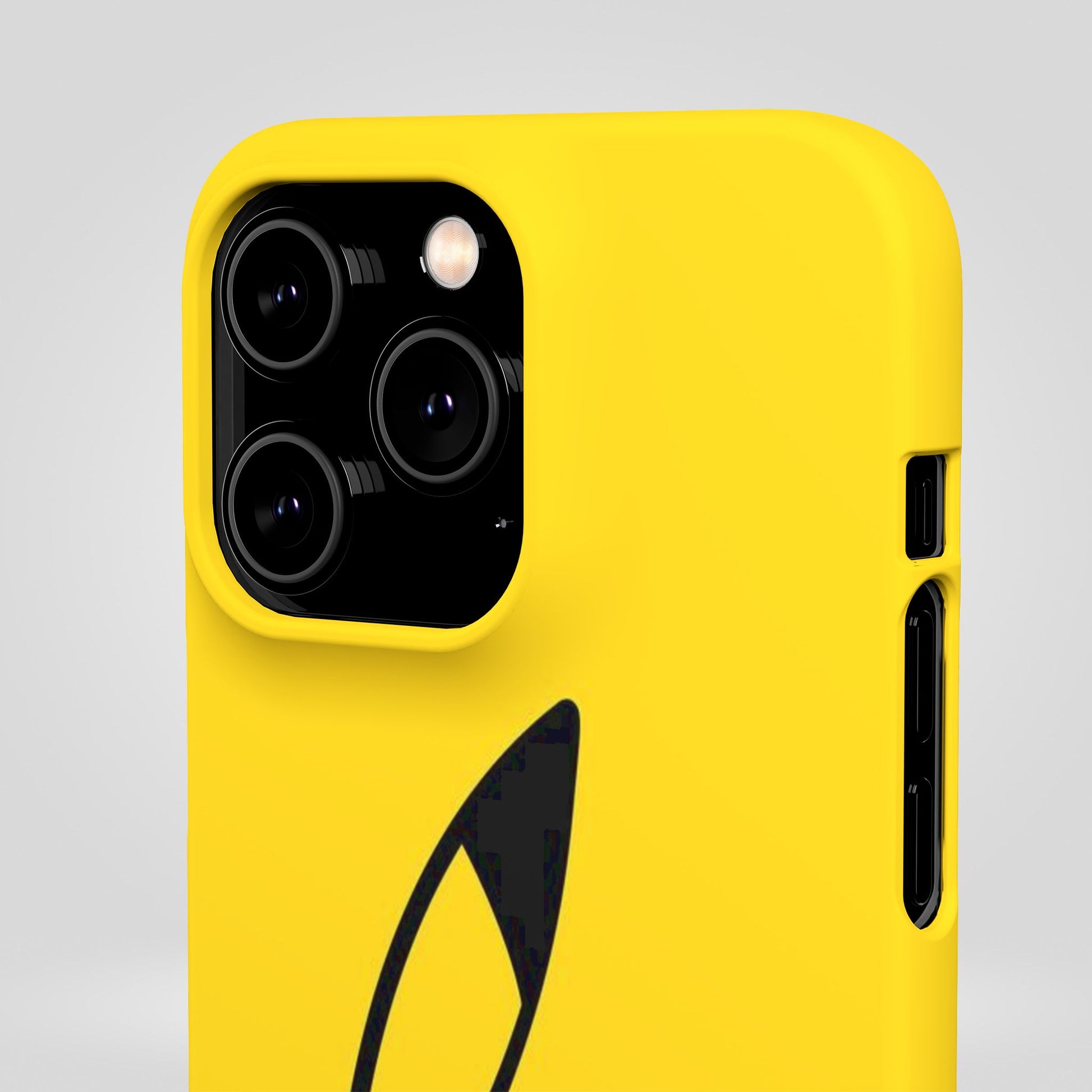 Pikachu Phone Case, Pokemon Phone Case, Snap Cases, Cartoon, Yellow, iPhone, Samsung - Roe Creation