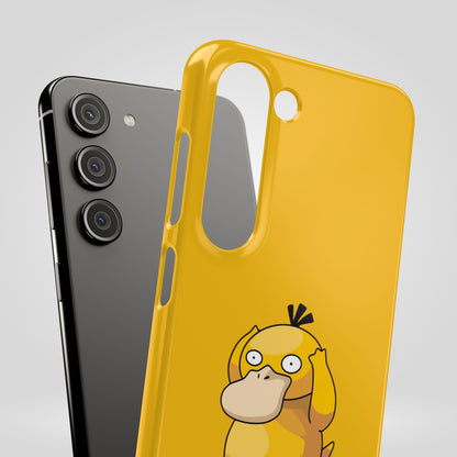 Psyduck Pokemon Snap Phone Cases, Yellow, Cartoon - iPhone, Samsung