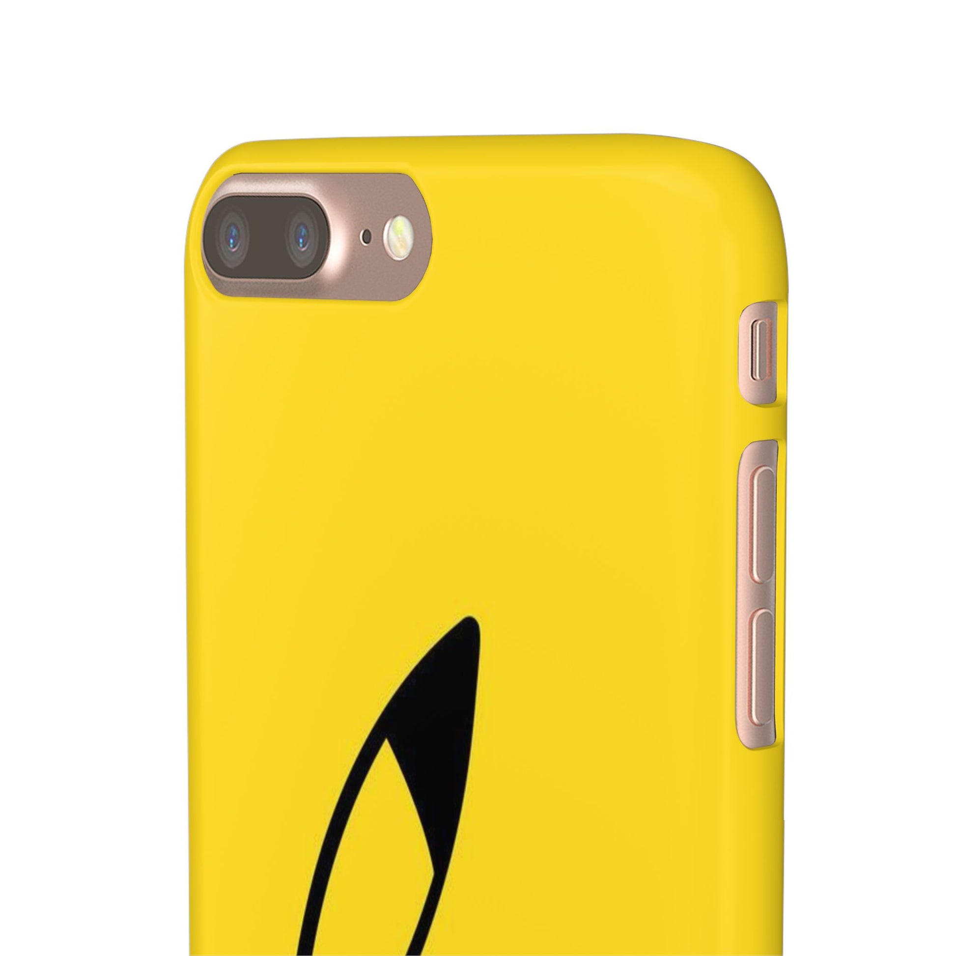 Pikachu Phone Case, Pokemon Phone Case, Snap Cases, Cartoon, Yellow, iPhone, Samsung - Roe Creation