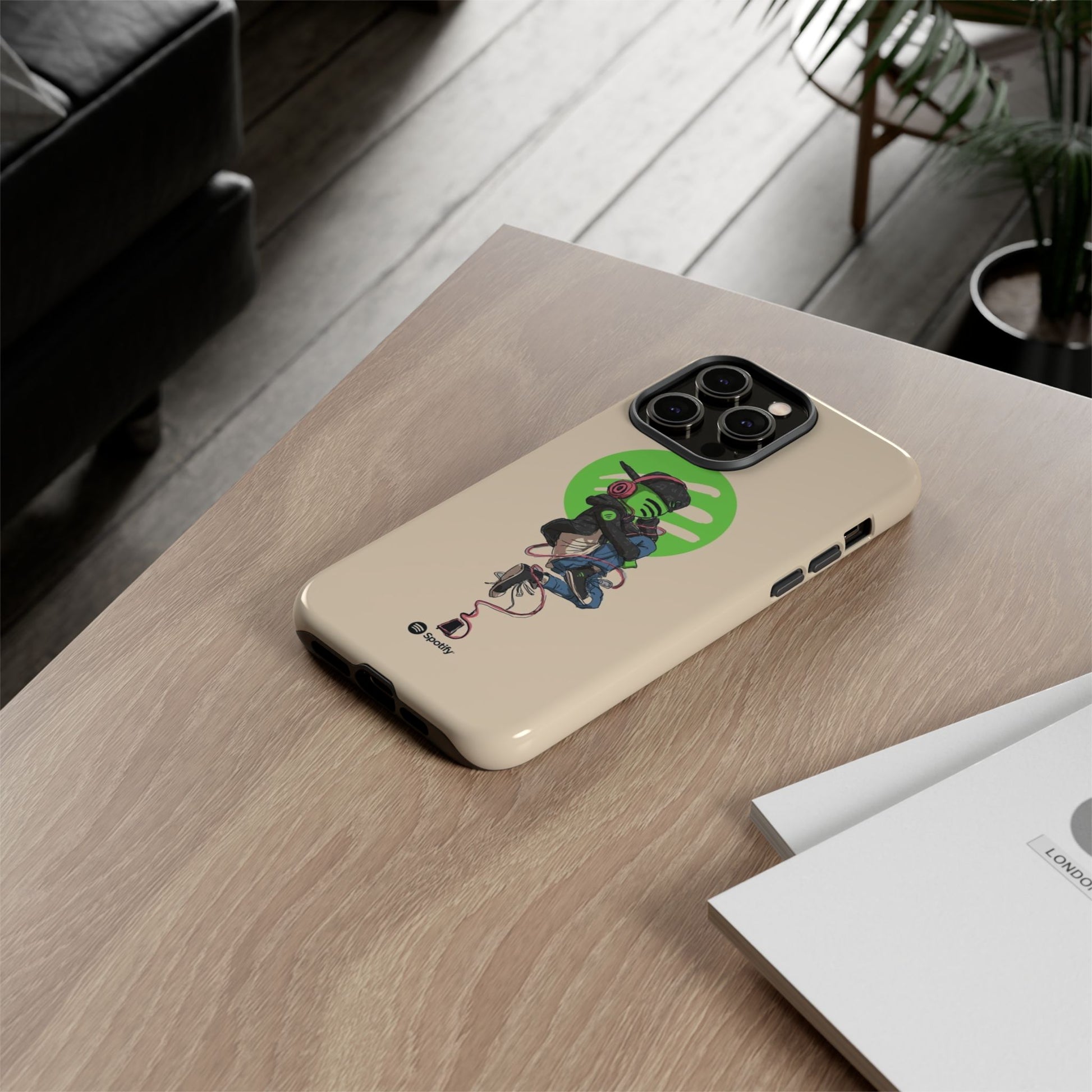 Spotify Tough iPhone Case - Cool Urban Vibe for Music Lovers - Roe Creation