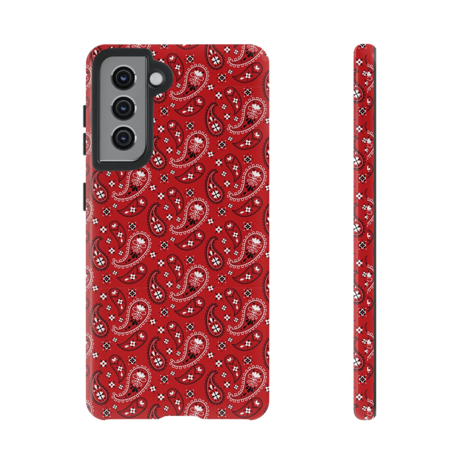 Red Bohem, Oriental Tough Phone Cases for iPhone, Samsung, Trendy Accessories for Gifts, Unique Decor, Phone Covers - Roe Creation